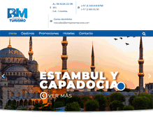 Tablet Screenshot of bmrepresentaciones.com